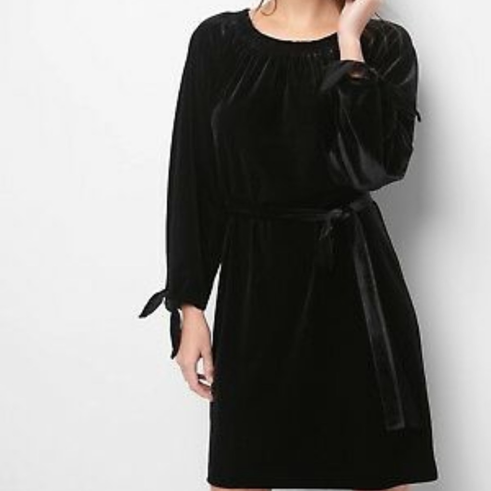 Gap velvet dress